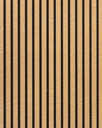 Panneau acoustique en métal Brass Moon, vue rapprochée de la surface