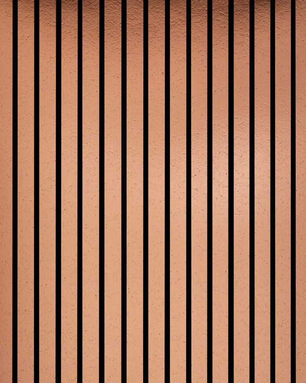 Panneau acoustique en métal Copper BlackPatinated, vue rapprochée de la surface