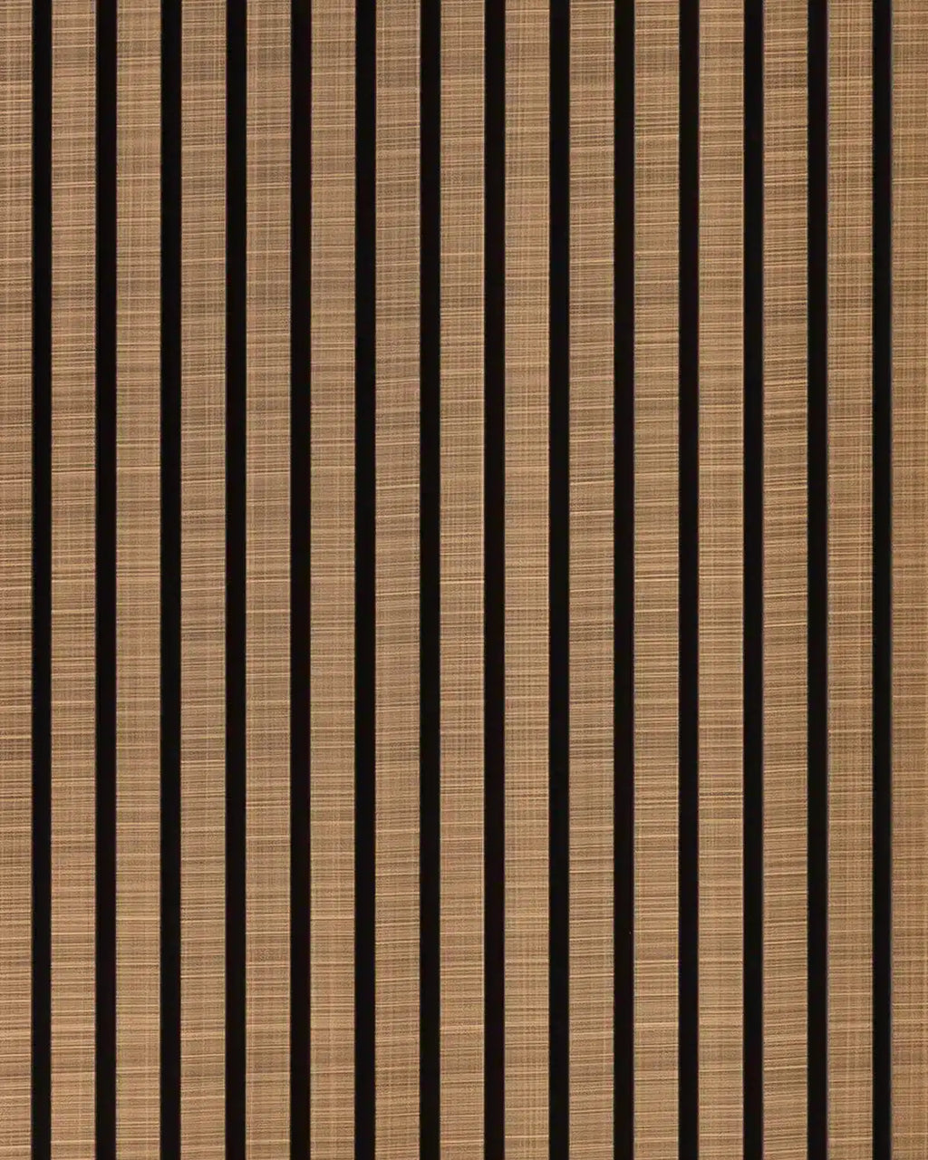 Panneau acoustique en métal Copper Veil, vue rapprochée de la surface