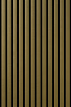 Panneau acoustique en métal Plex Brass, vue rapprochée de la surface