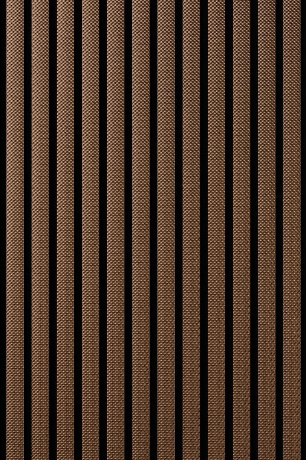 Panneau acoustique en métal Plex Copper, vue rapprochée de la surface