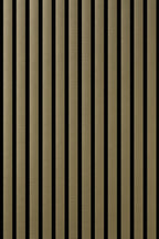 Panneau acoustique en métal Plex Gold, vue rapprochée de la surface