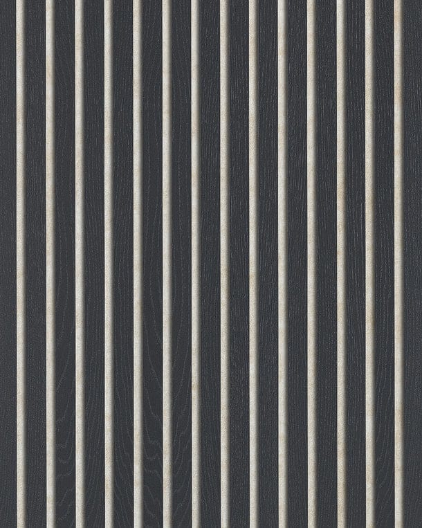 Chêne - Laqué Gris - panneaux acoustiques en bois