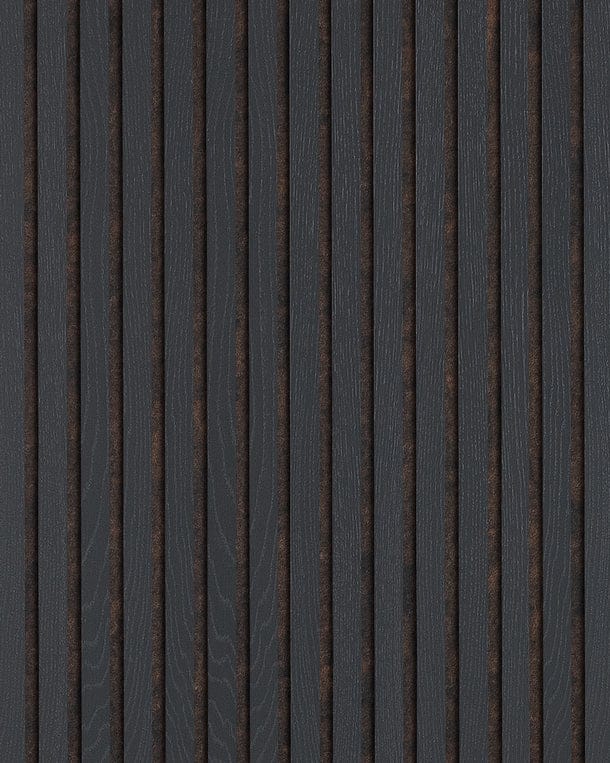 Chêne - Laqué Gris - panneaux acoustiques en bois