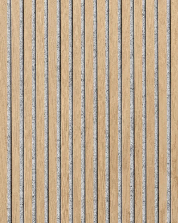 Chêne - Laqué Clair - panneaux acoustiques en bois