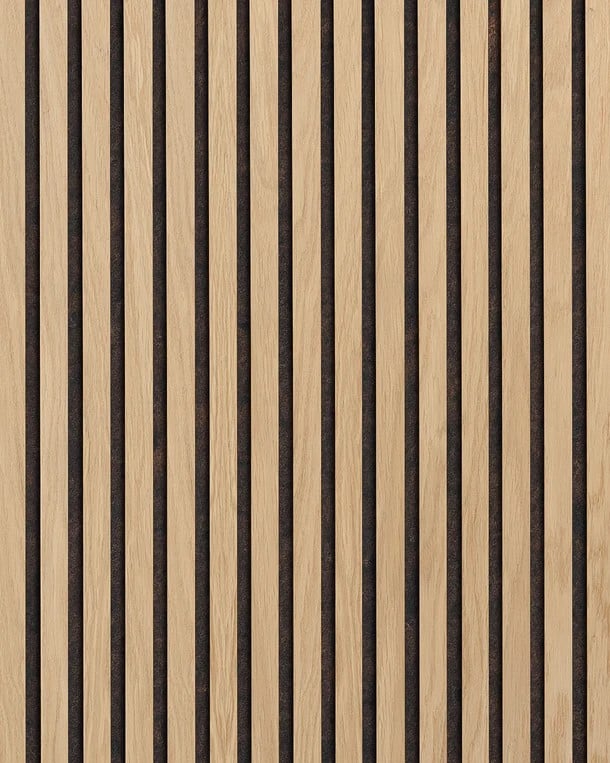 Chêne - Laqué Clair - panneaux acoustiques en bois
