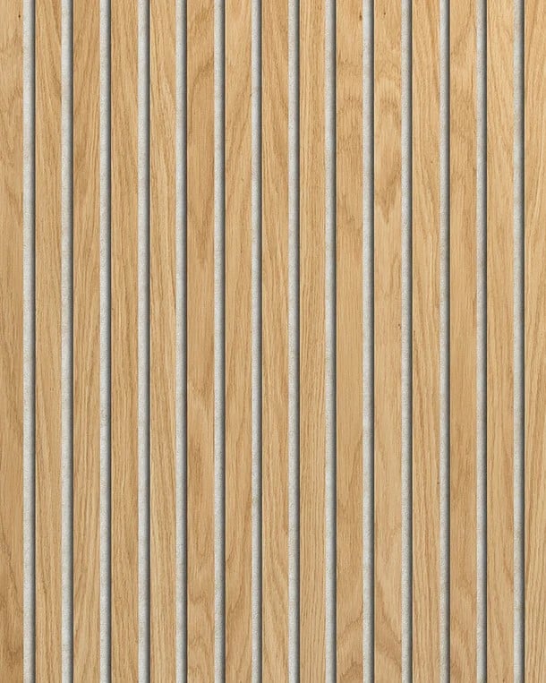 Chêne - Huilé - panneaux acoustiques en bois