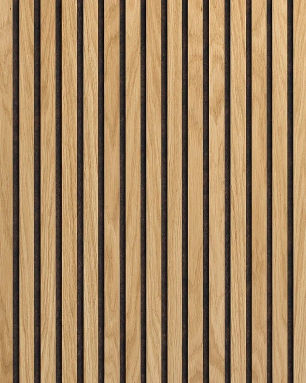 Chêne - Huilé - panneaux acoustiques en bois