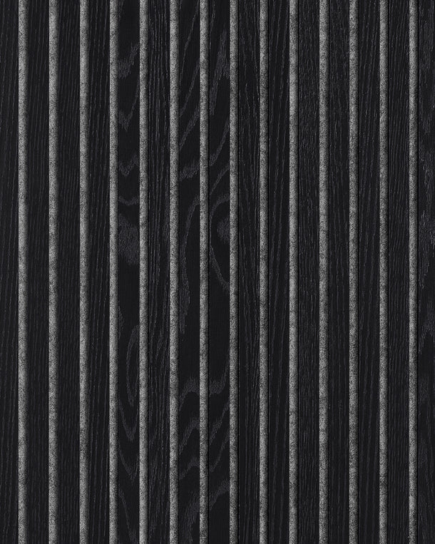 Chêne - Laqué Noir - panneaux acoustiques en bois