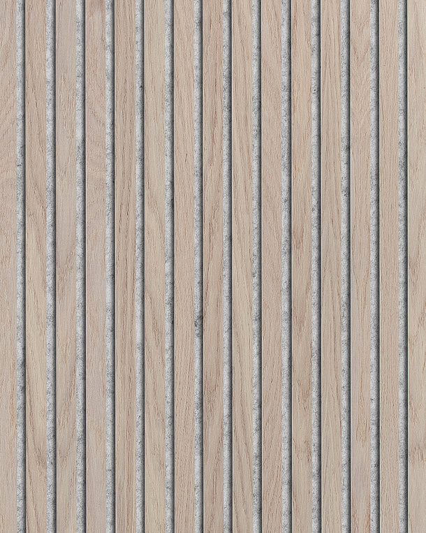 Chêne - Laqué Blanc - panneaux acoustiques en bois