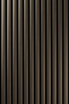 Panneau acoustique en métal Plain Polished Bronzetone, vue rapprochée de la surface