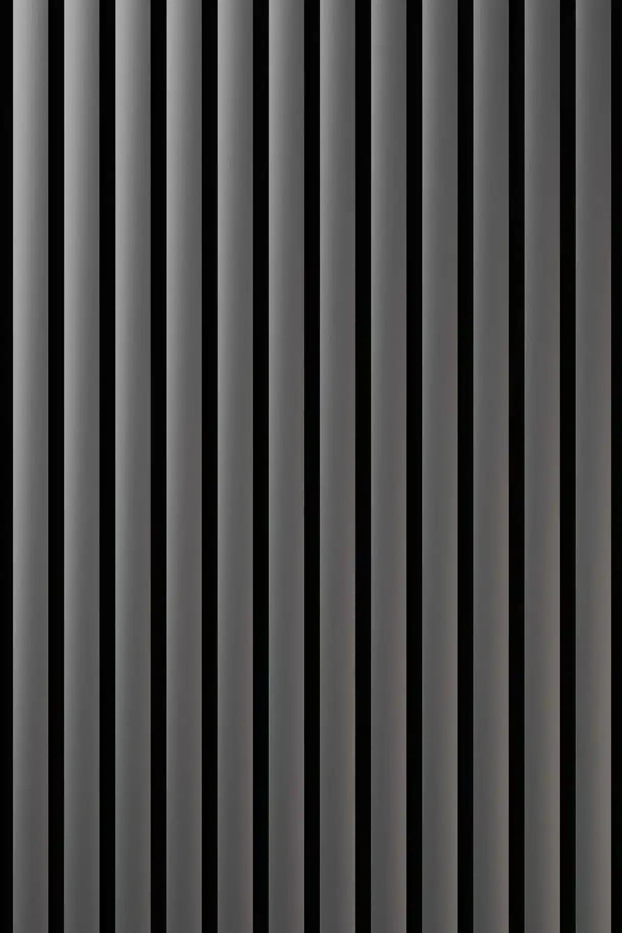 Panneau acoustique en métal Plain Polished, vue rapprochée de la surface