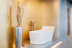 Alu Plain Polished Goldtone