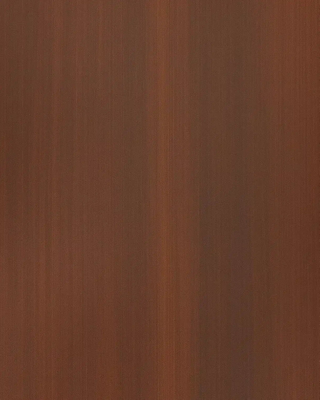 Panneau design en métal Antique Rubbed Copper, vue rapprochée de la surface