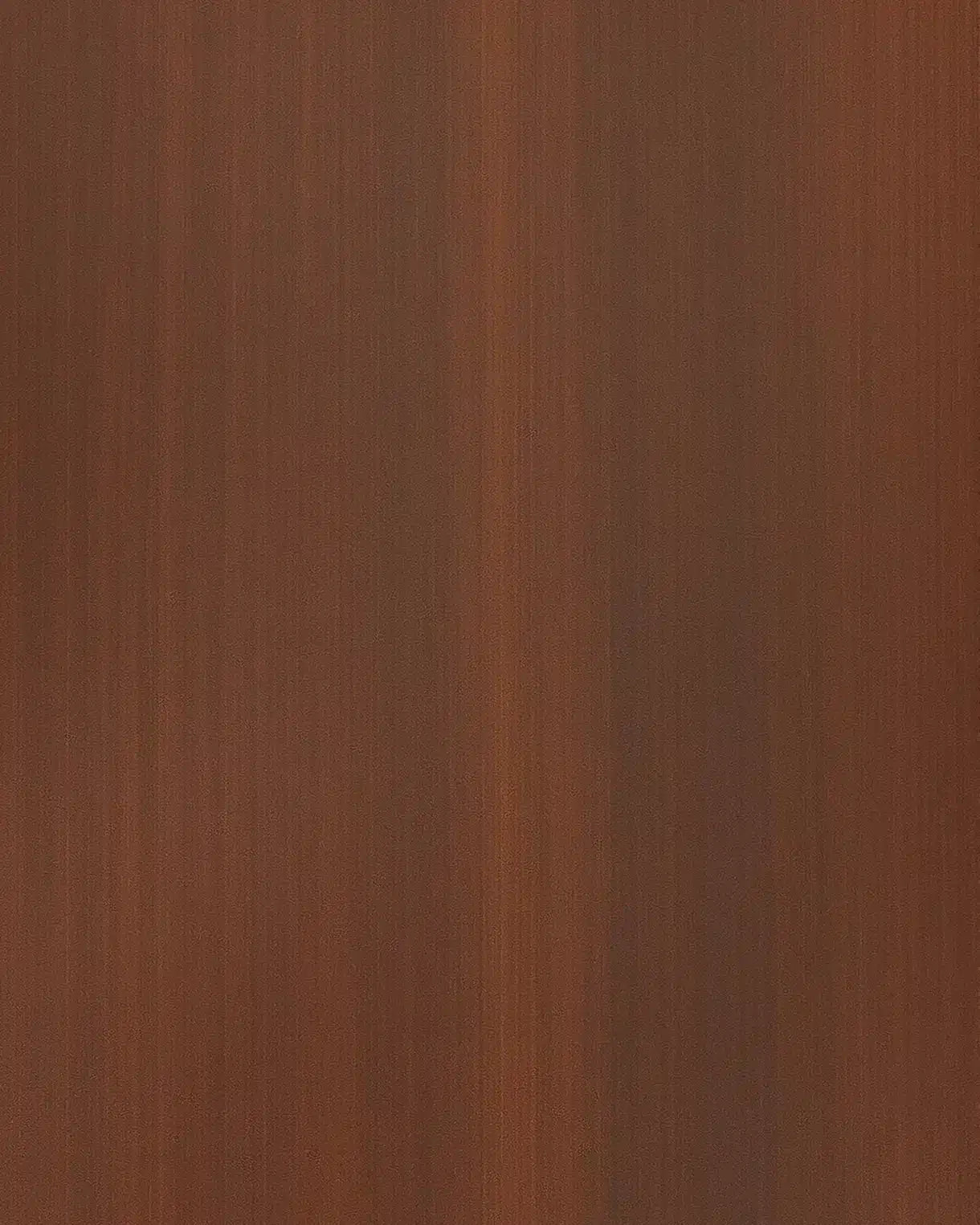 Panneau design en métal Antique Rubbed Copper, vue rapprochée de la surface