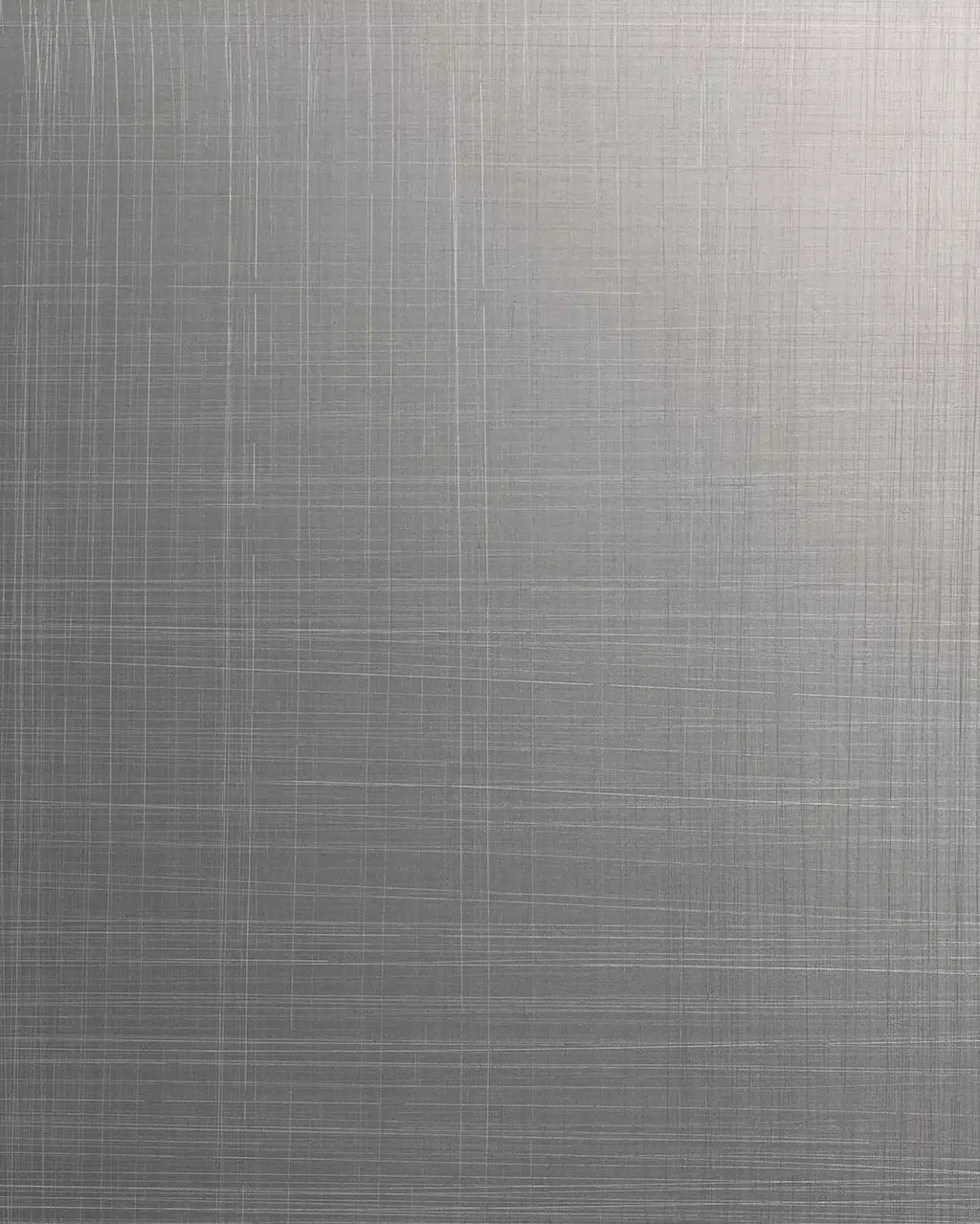 Panneau design en métal Graphite Veil, vue rapprochée de la surface