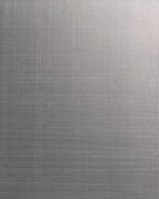Panneau design en métal Graphite Veil, vue rapprochée de la surface