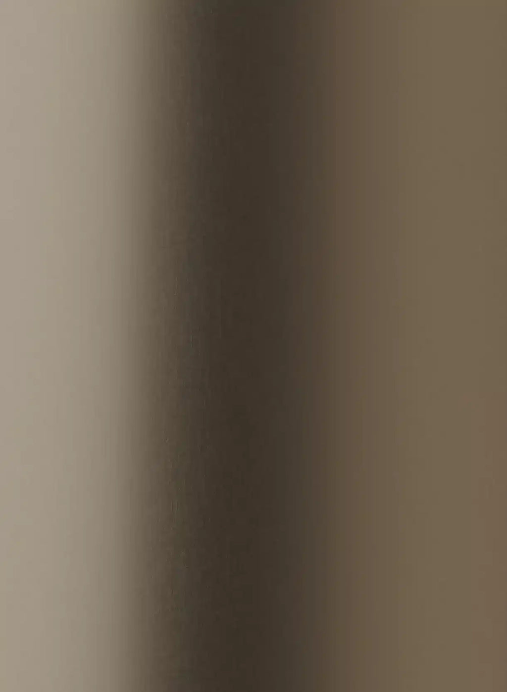 Panneau design en métal Plain Polished Bronzetone, vue rapprochée de la surface