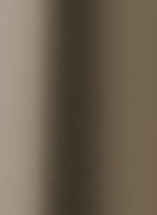 Panneau design en métal Plain Polished Bronzetone, vue rapprochée de la surface