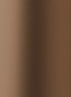 Panneau design en métal Plain Polished Coppertone, vue rapprochée de la surface