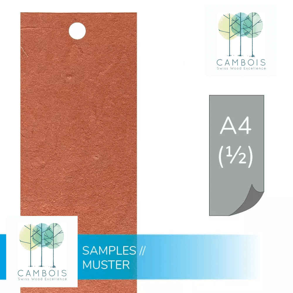 Échantillon de placage de pierre naturelle Red Sand – Cambois