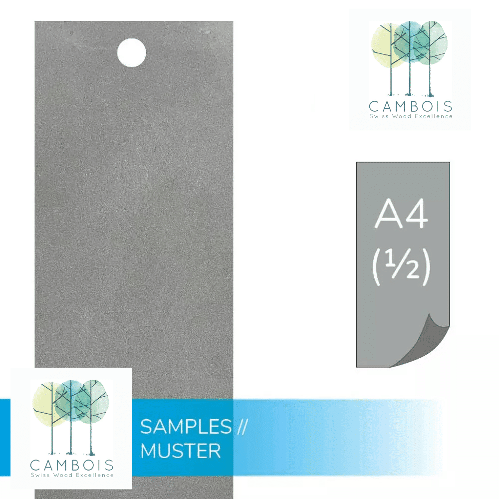 Échantillon de placage de pierre naturelle Swiss Grey – Cambois