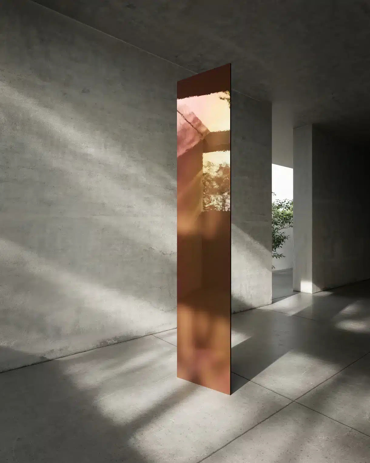 Alu Mirror Polished Coppertone